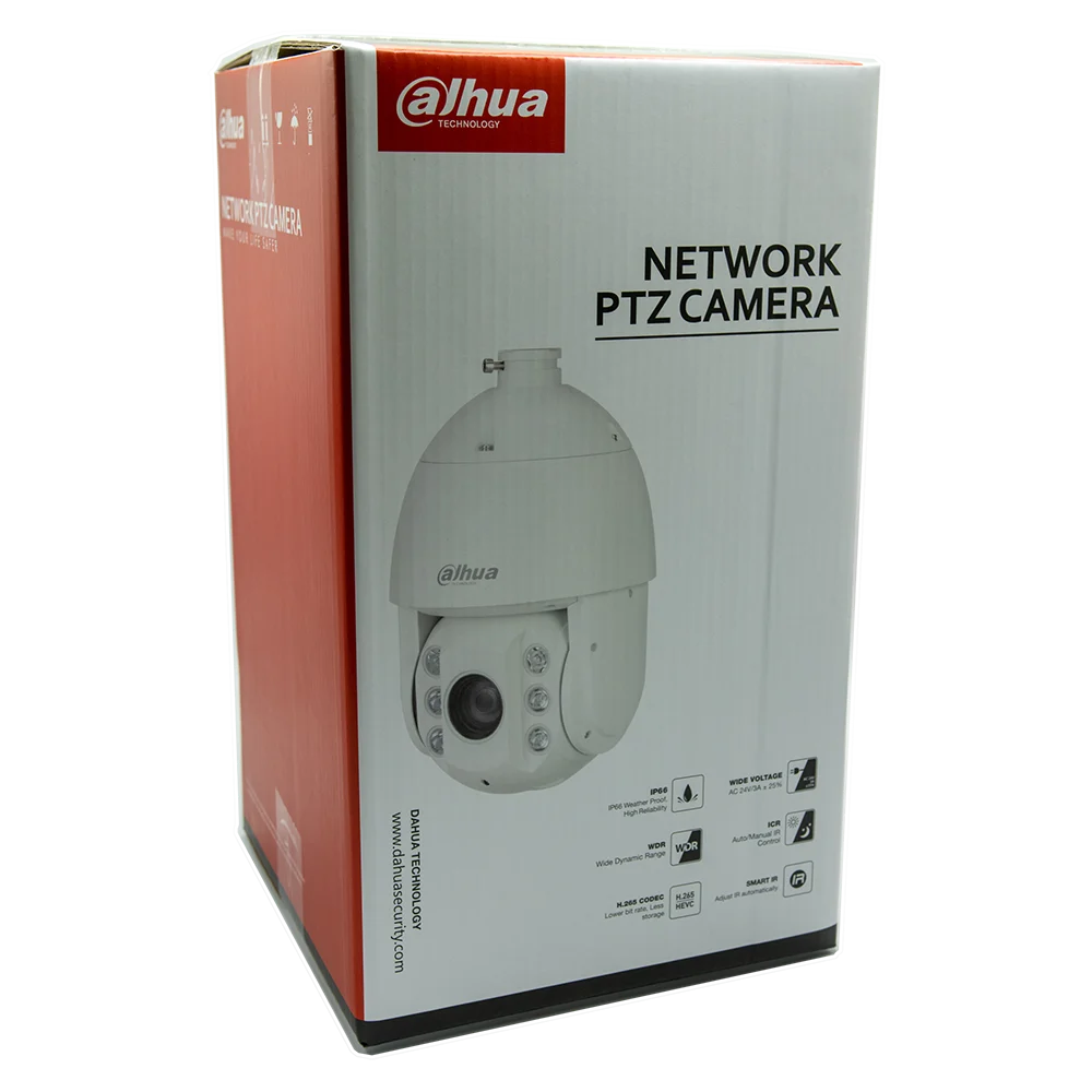 Dahua 4MP PTZ Camera - White