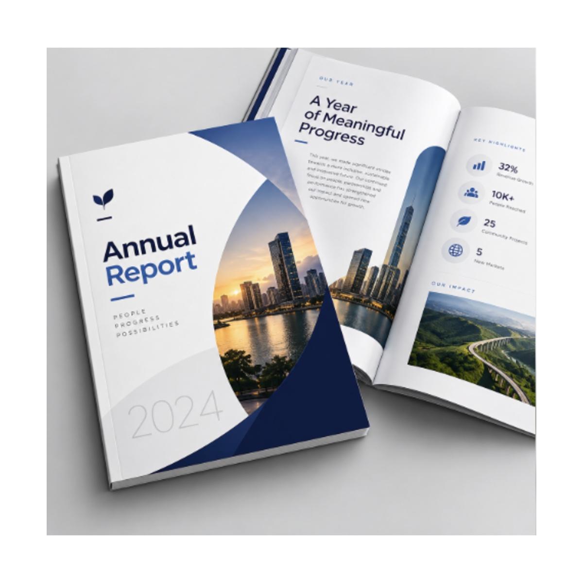 Company Profile Design (PDF / Print-Ready)