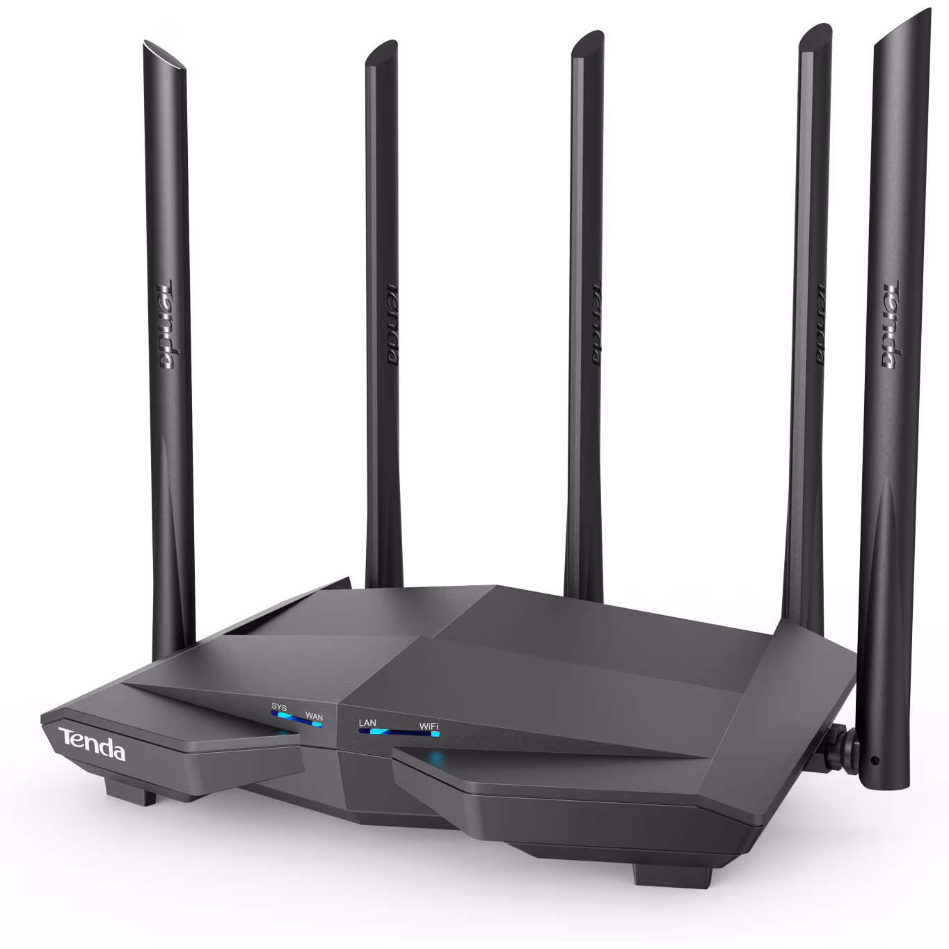 Tenda AC11 AC1200 Wireless Router - Black