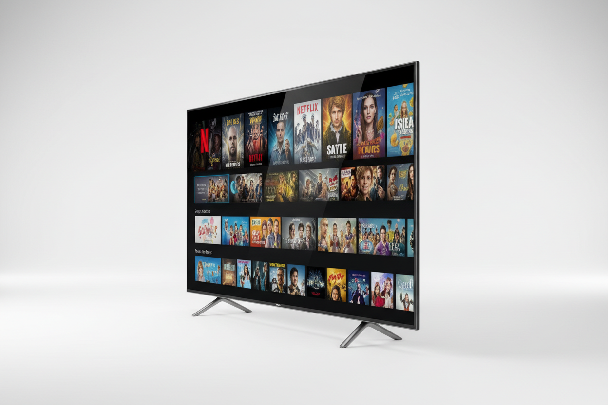Globalstar 55" 4K Smart TV – 55UK64 | Dolby Audio | Netflix | YouTube | DVB-T2/S2