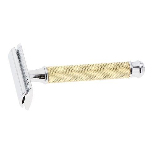 Traditional Classic Mens Safety Double Edge Razors Beard Golden