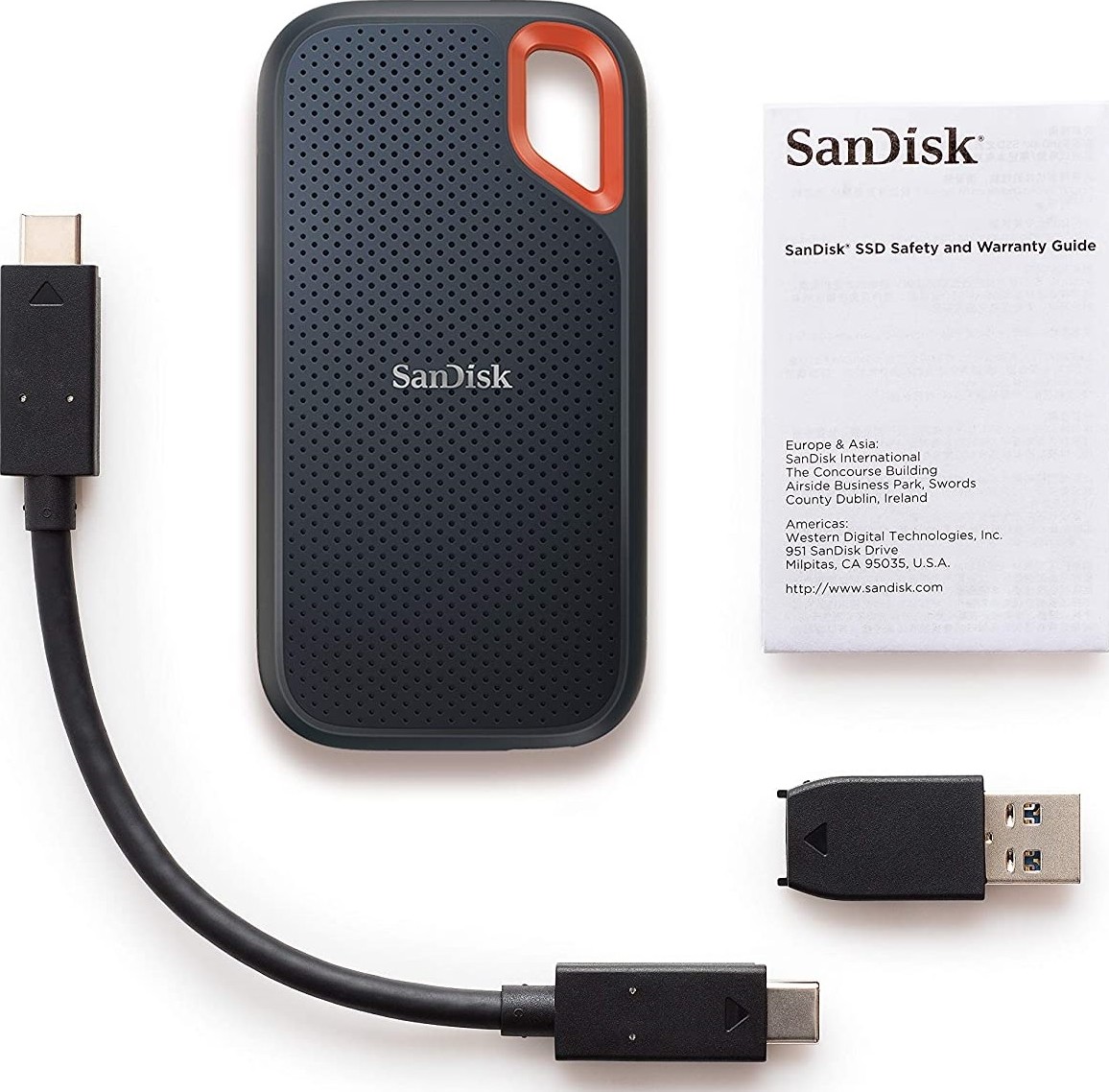 SanDisk Extreme 1TB Portable SSD - Black