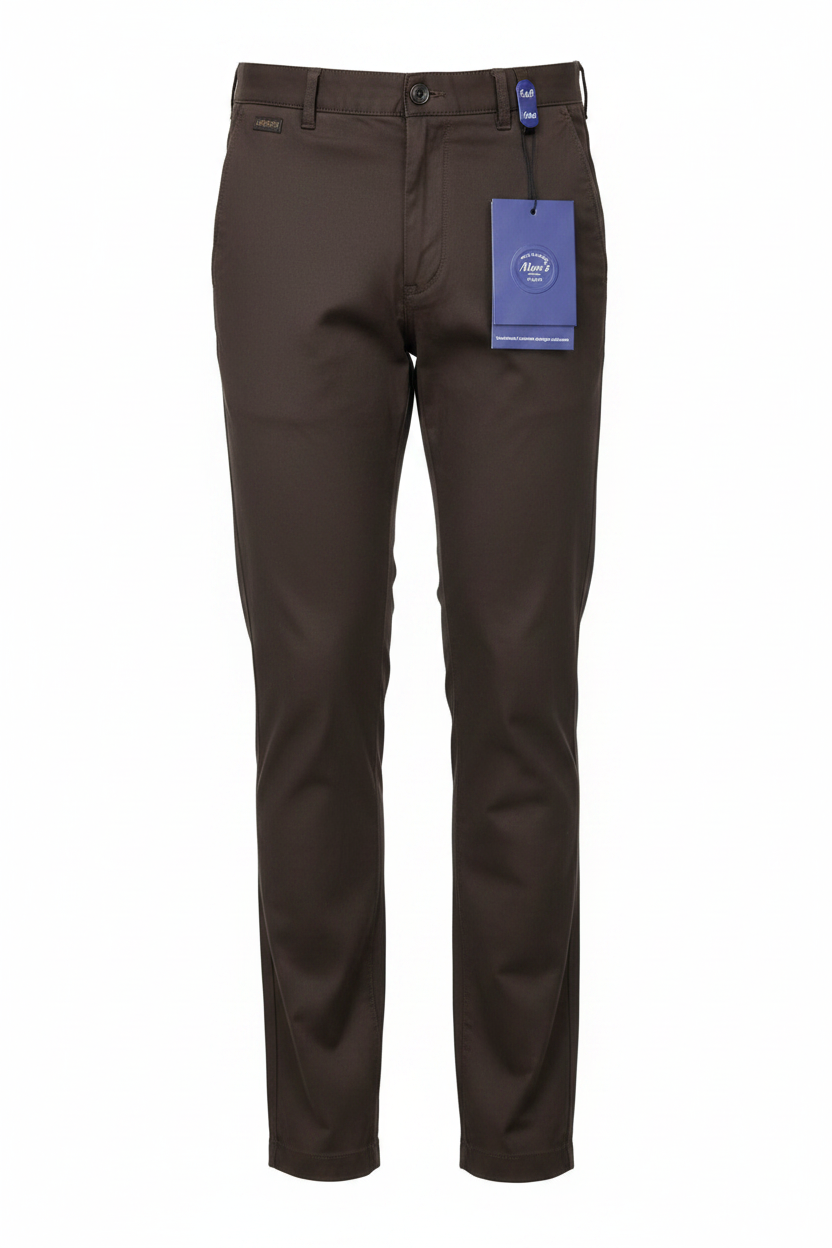 Men's Khaki Pants - Dark Brown