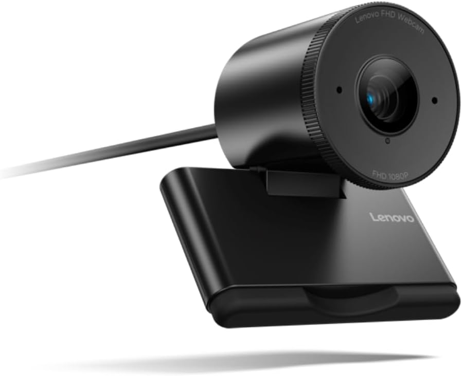 Lenovo 1080p HD Webcam - Black