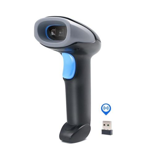"Wireless Handheld Barcode Scanner: 1D/2D/QR, USB & 2.4G, Compatible with Windows Mac Linux"