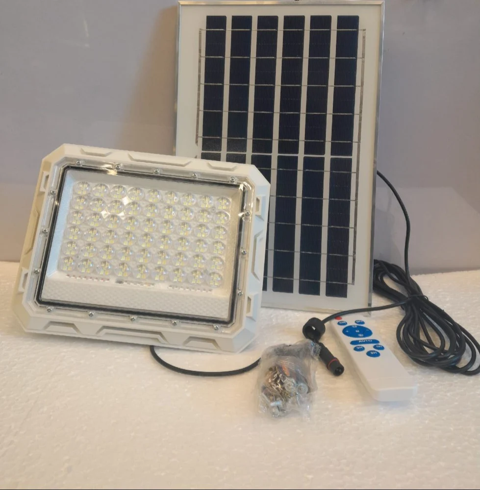 Generic Solar LED Floodlight 100W - White