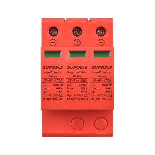 DC 1000V Surge Protective Device 3P 40KA Surge Arrester