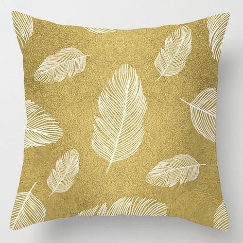 4Pcs Nordic Modern Abstract Geometric Gold