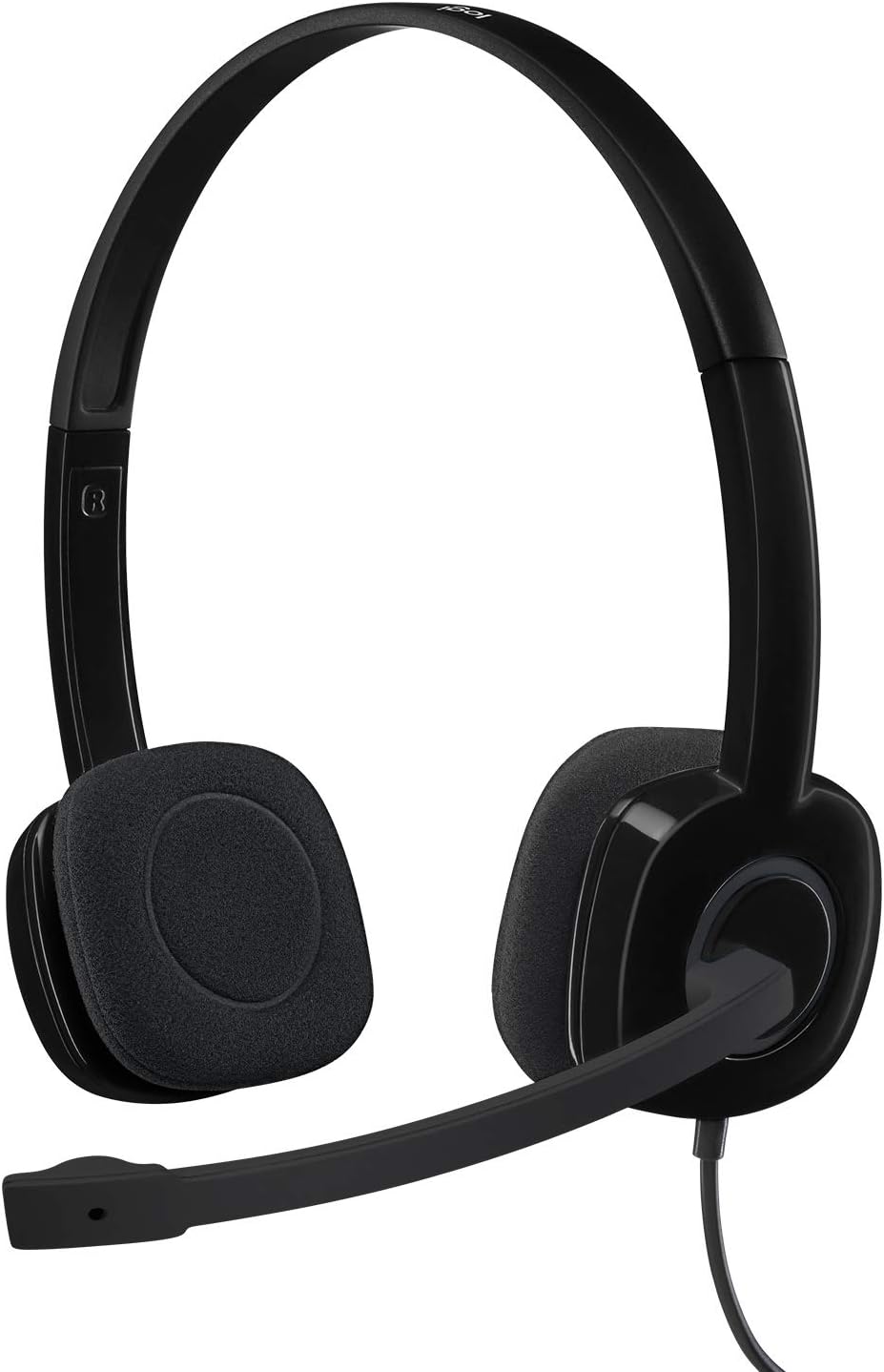 Logitech H151 Wired Headset - Black