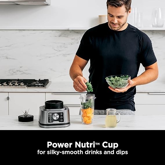 Spreads & Frozen Drinks, Automatic Programs, 2.1L Jug, 700ml Cup & 400ml Bowl with with Power Paddle, 1200W, Silver CB350UK