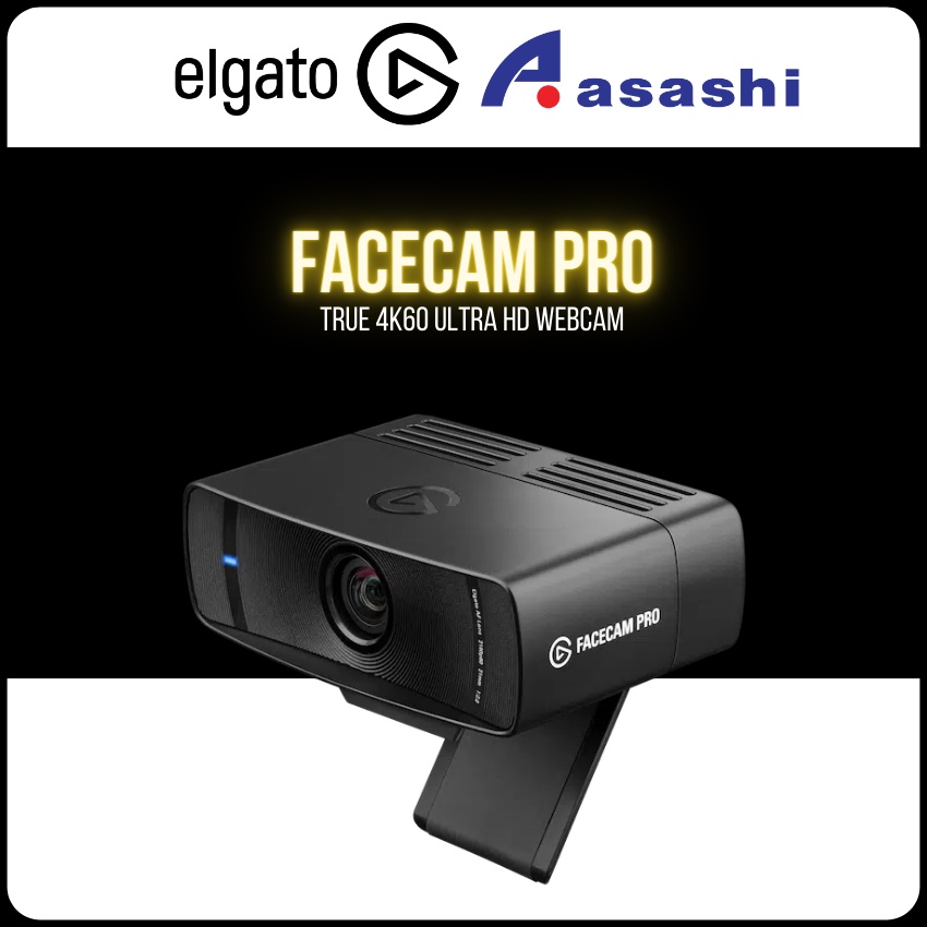Corsair Elgato Facecam Pro Webcam - Black