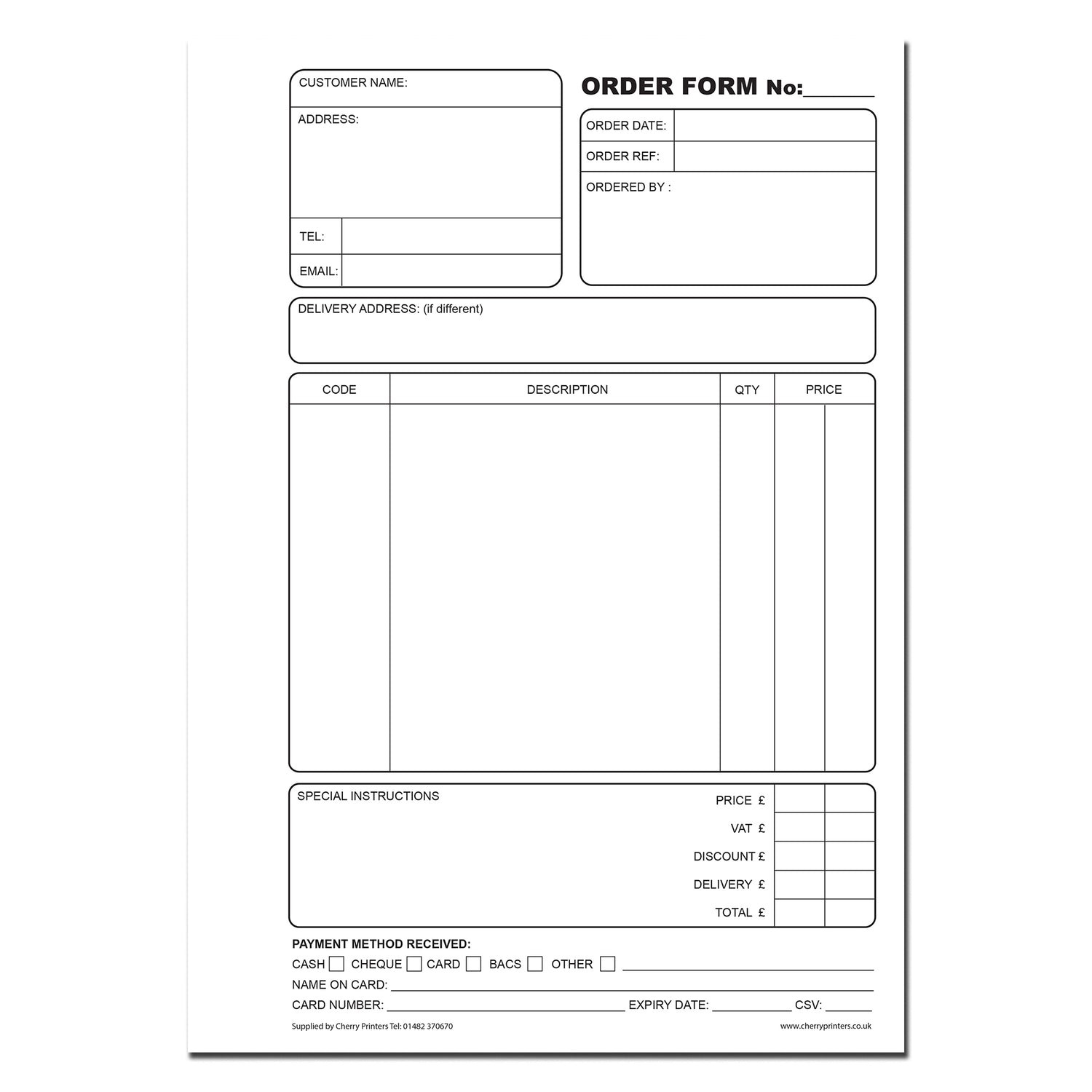 Custom A4 Requisition Form Book – Professional & Personalized for Your Business
