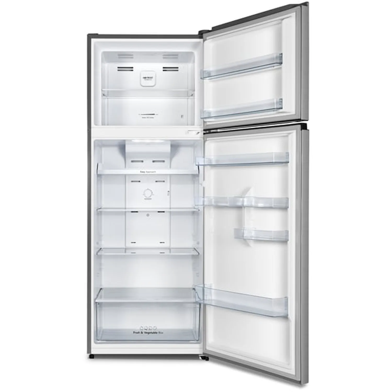 Hisense 250L Double Door Fridge - Silver