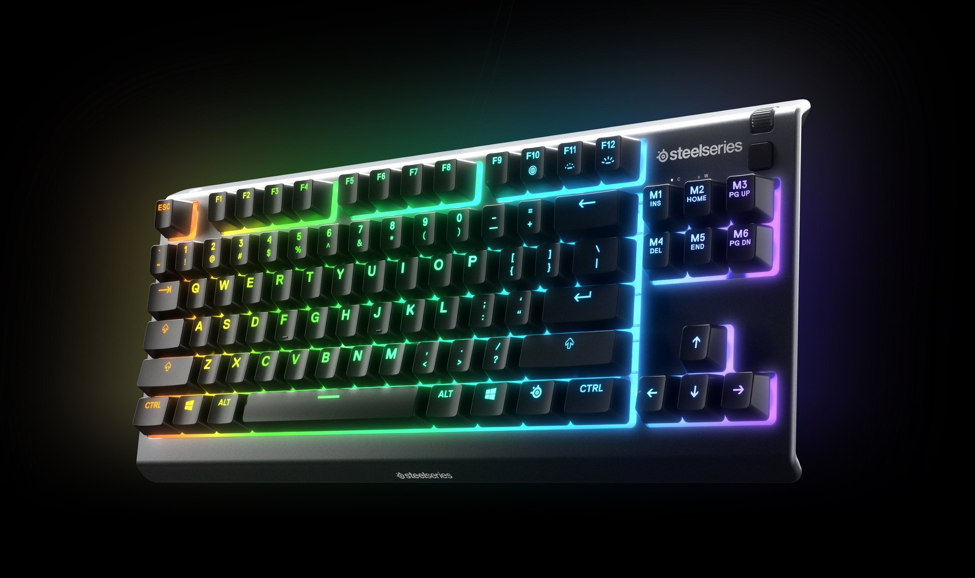 SteelSeries Apex 3 Gaming Keyboard - Black