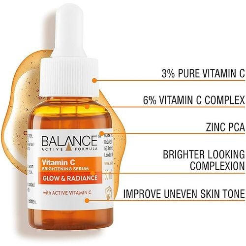Balance Active Formula 3% Active Vitamin C Brightening Serum (30ml)