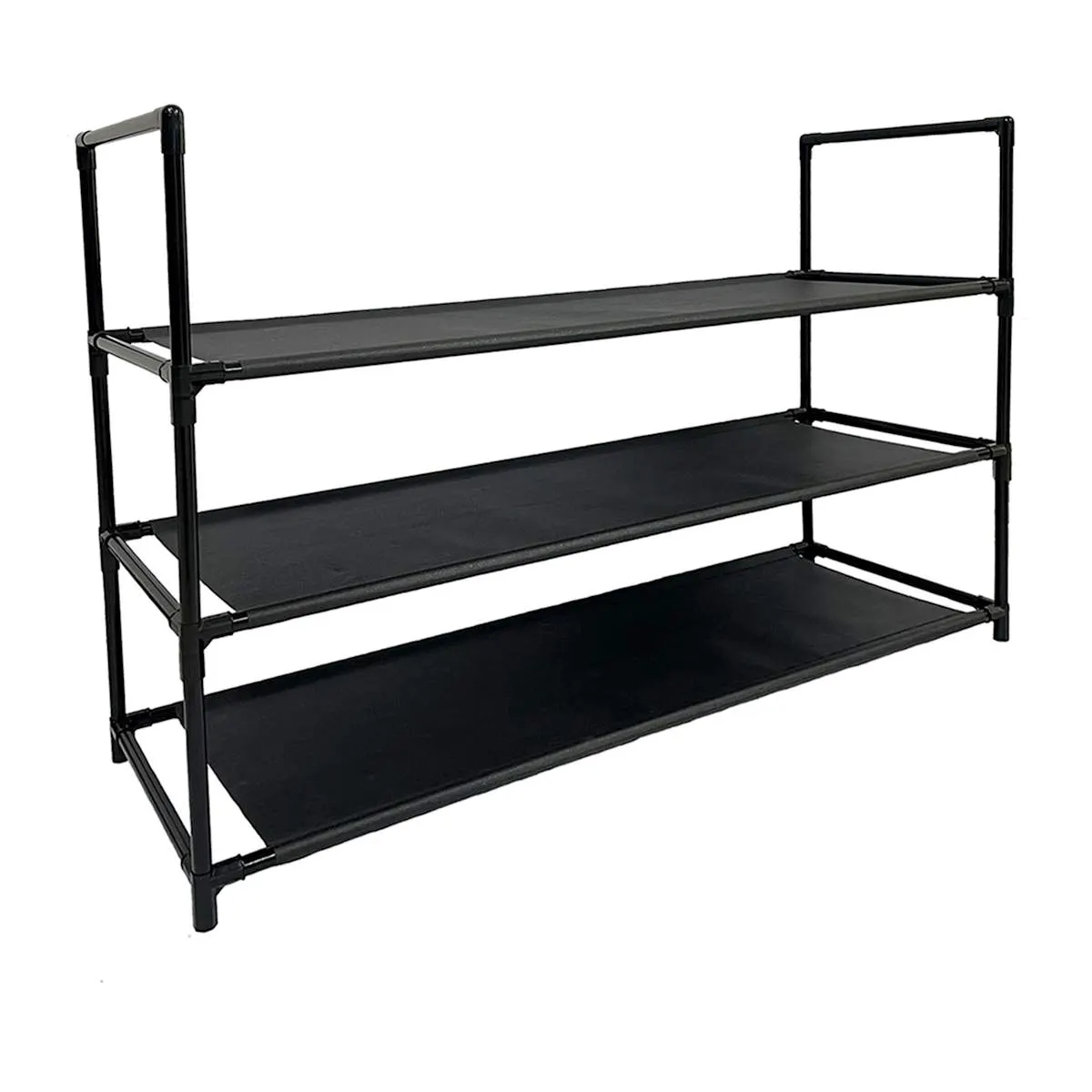 Shoe Rack - 3 Tier - Black