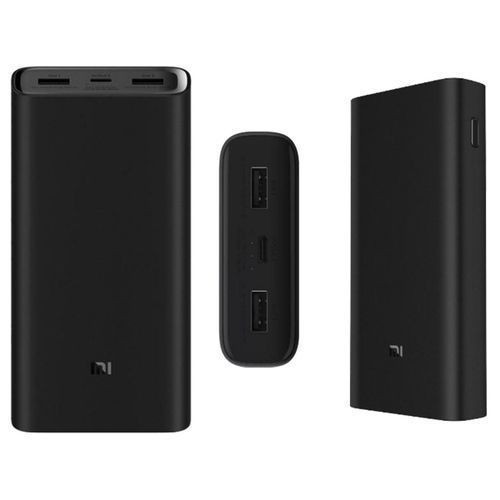 XIAOMI 20000mAh Redmi MI Power Bank, Fast Charge, Two-Way 18W Fast Charge Black