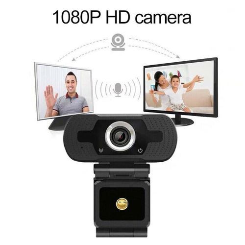 "1080P HD Webcam with Microphone - USB for PC, Laptop, Desktop, Android TV"