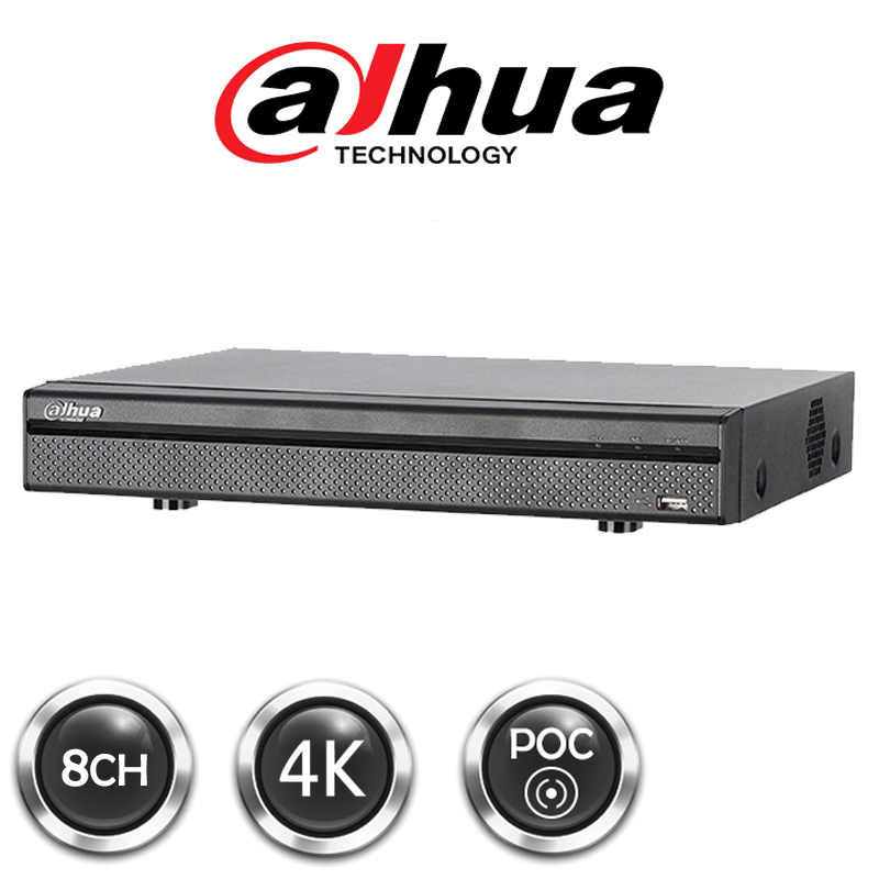 Dahua 8CH DVR Recorder - Black