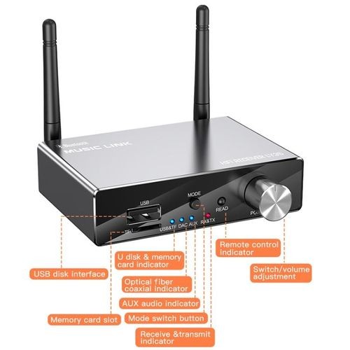 LY35 Optical Fiber Coaxial Digital to Analog Audio Converter