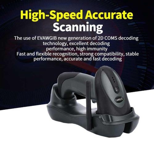 EVAWGIB Bluetooth Barcode Scanner 2D