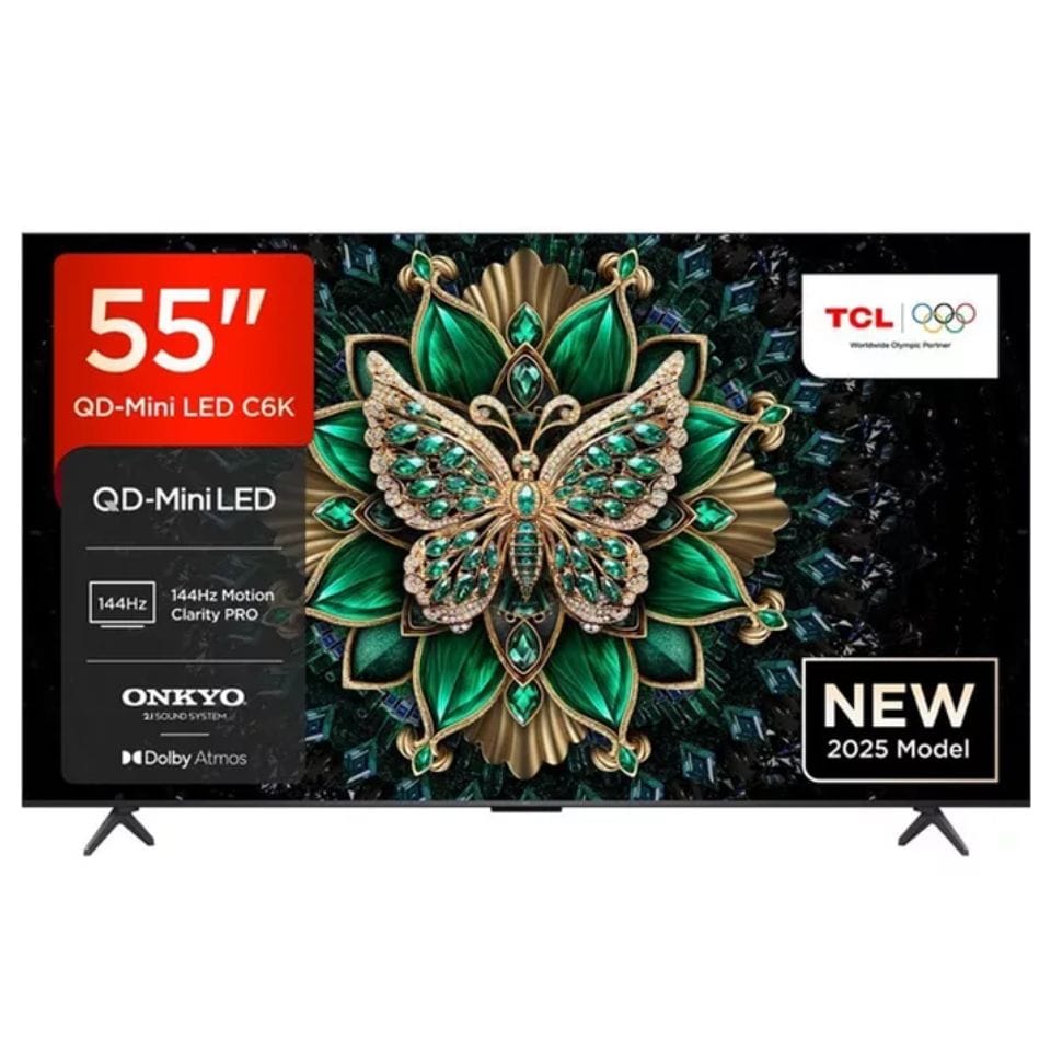 TCL 55 inch C6K 4K UHD QD-Mini LED Google TV