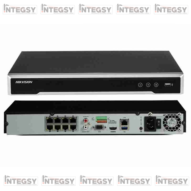 Hikvision 8CH NVR Recorder - Black