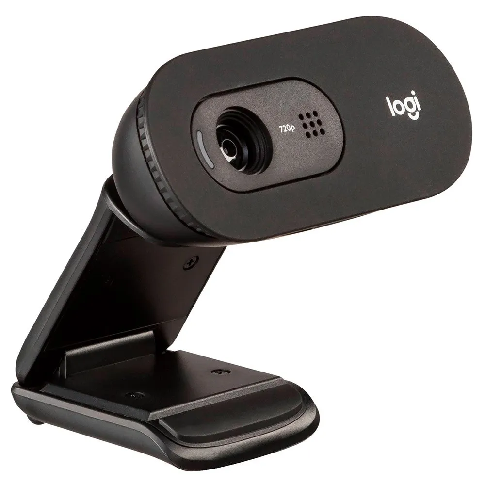 Logitech C505 HD Webcam - Black