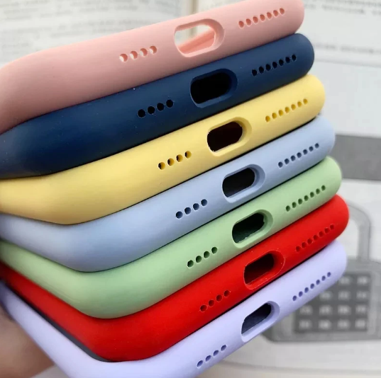 Original Official Silicone Cases For iPhone 13 15 14 11 12 Pro Max Case For Apple iPhone 11 14 15 13 12 Pro 7 8 SE 2020 Case