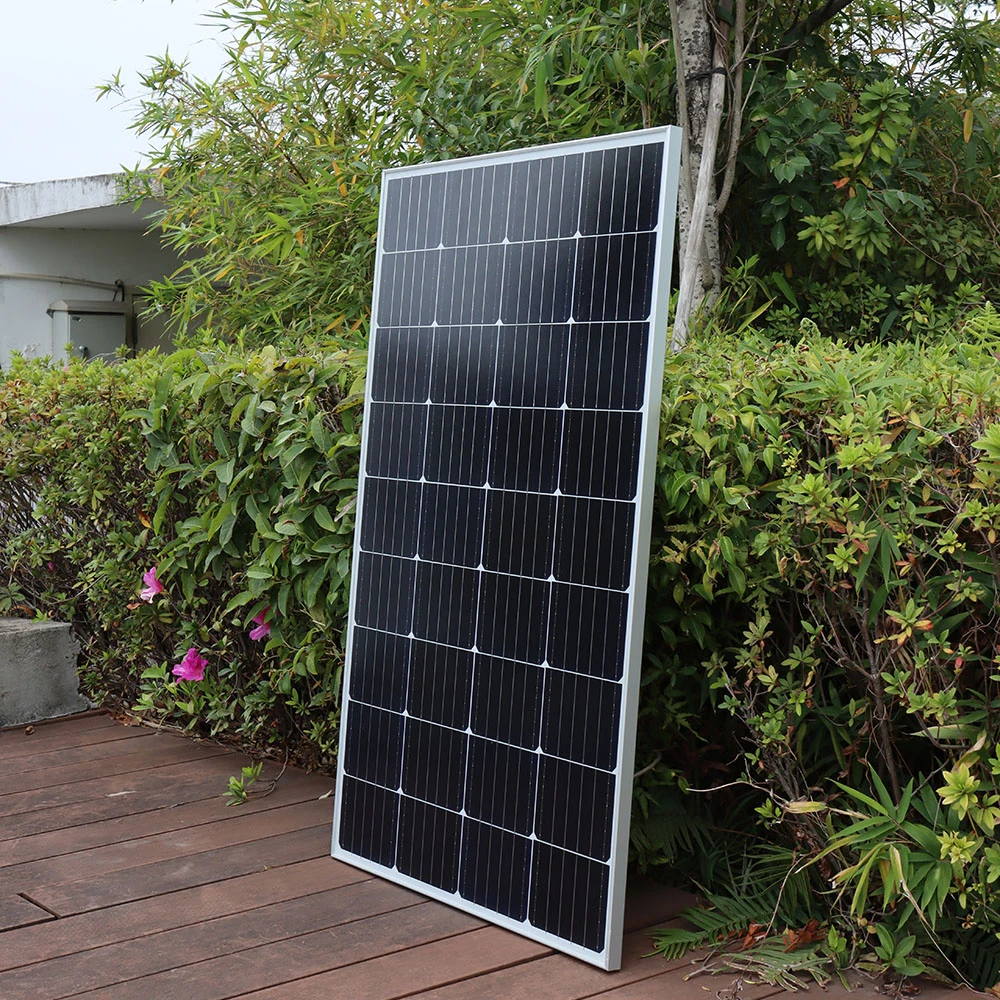 Solar Panel 150W 12V Monocrystalline - Black