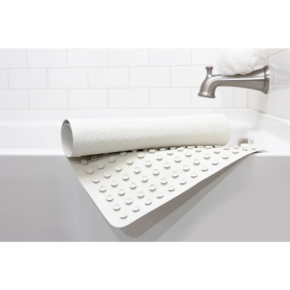 Bath Mat - Rubber - White