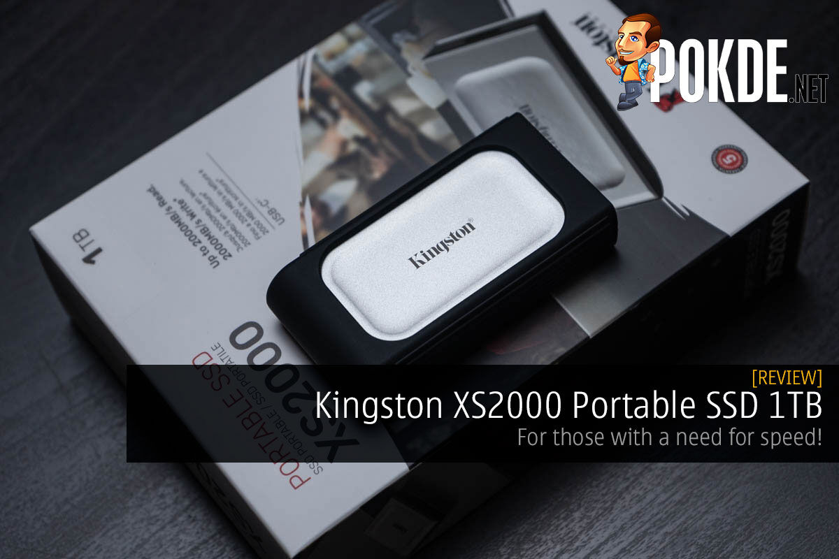 Kingston XS2000 1TB Portable SSD - Black