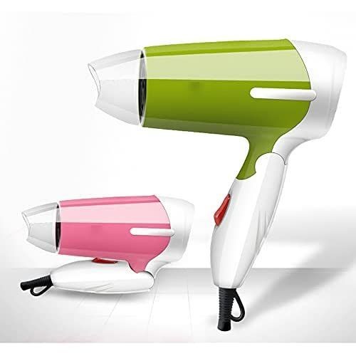 Nova Mini Electric Hair Dryer Foldable - Pink, Green