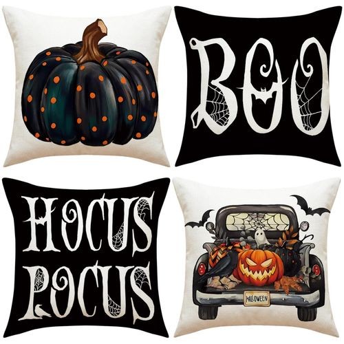 45CM Halloween Pillow Case Removable Washable Sofa Cushion