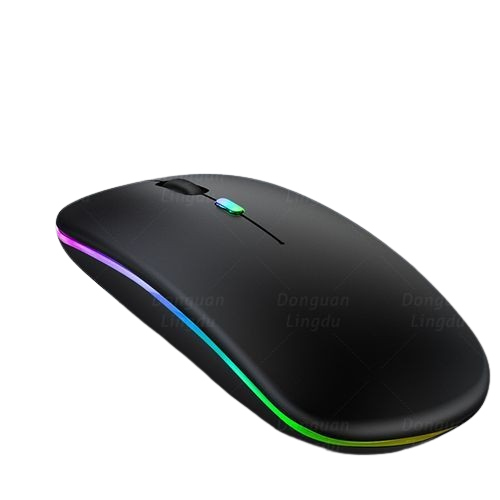 Colorful Wireless Mouse 2.4G Rechargeable Luminous