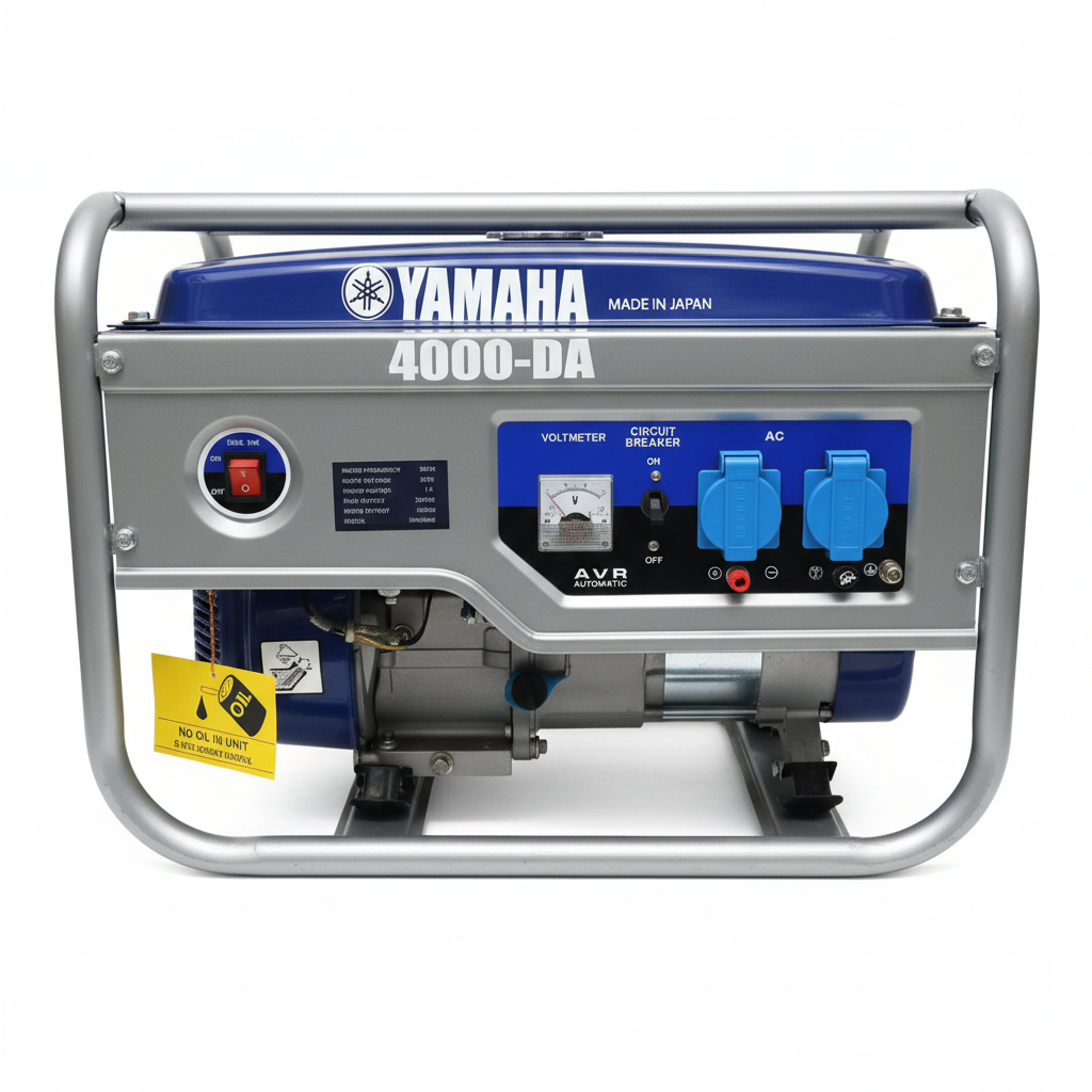 Yamaha 4000-DA 4KVA Gasoline Generator – Made in Japan