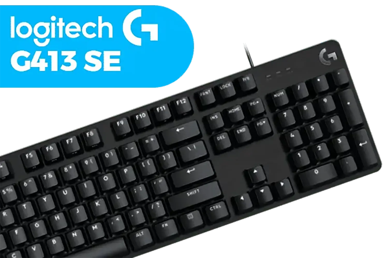 Logitech G413 Mechanical Gaming Keyboard - Black