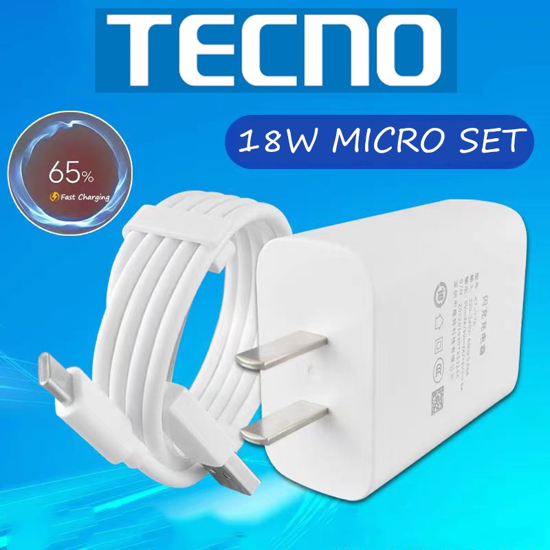 Tecno 18W Fast Charger