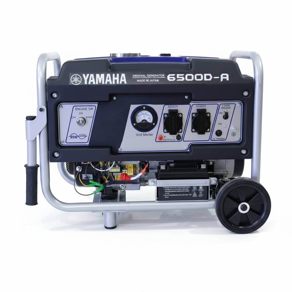 Yamaha 6500D-A 6.5KVA Gasoline Generator – Made in Japan