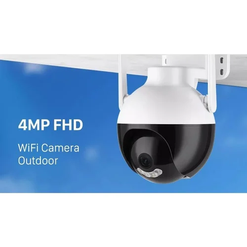 Generic 4MP WiFi CCTV Camera - White