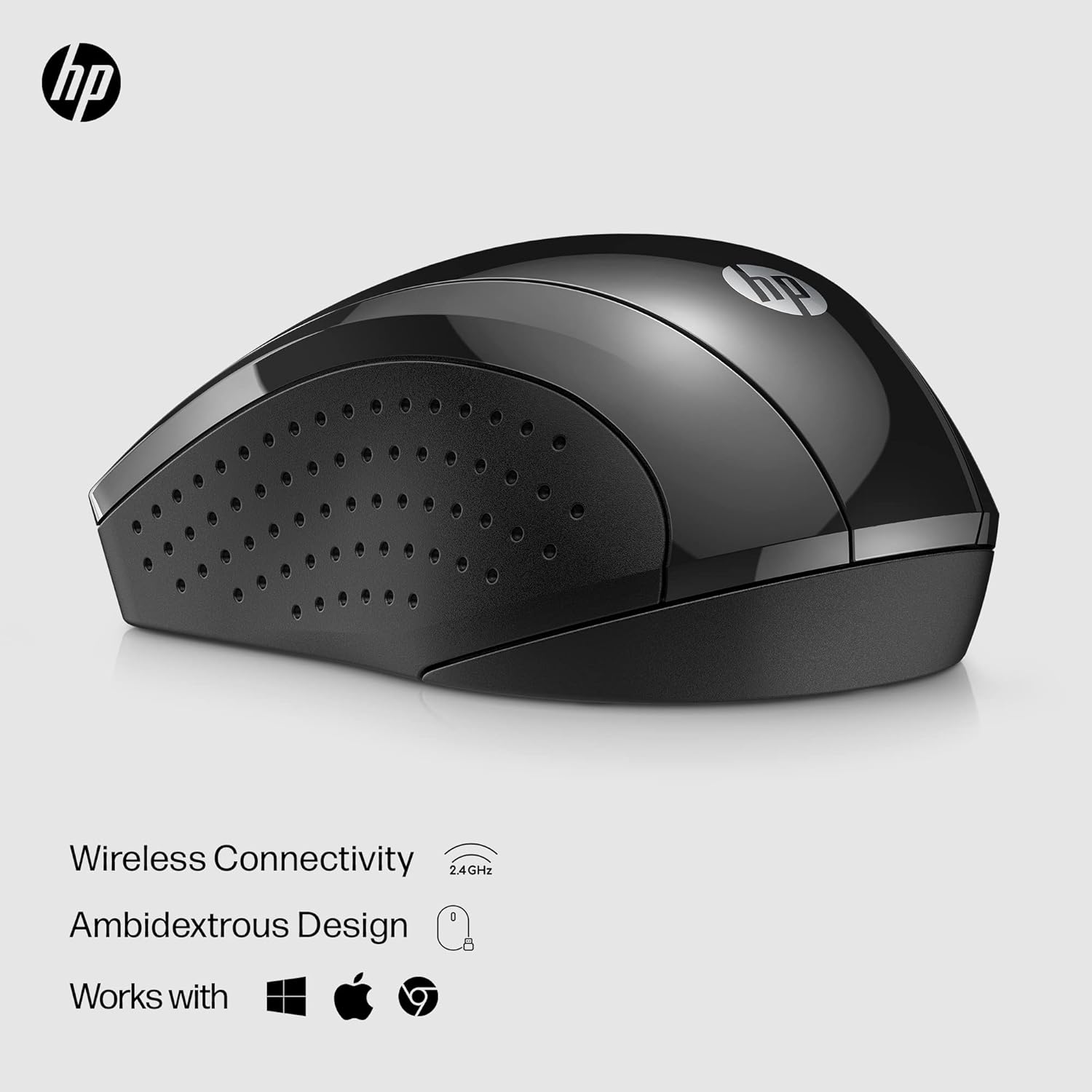 HP X3000 Wireless Mouse - Black