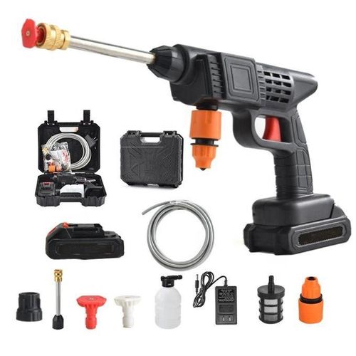 Cordless Electric Pressure Washer Gun - Full Accessory Kit