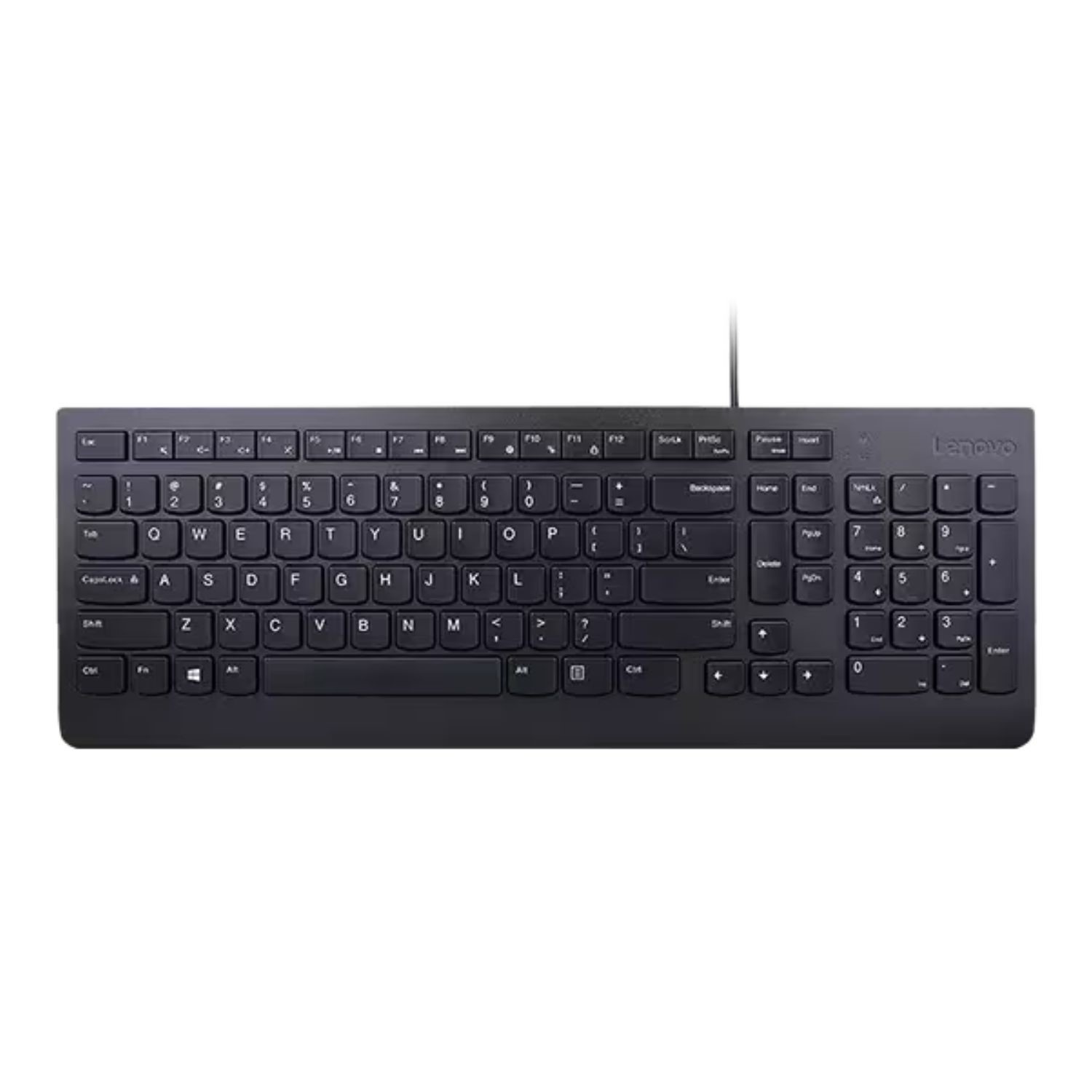 Lenovo Wired Keyboard - Black