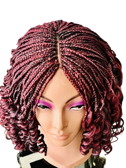 Short twisted Wig