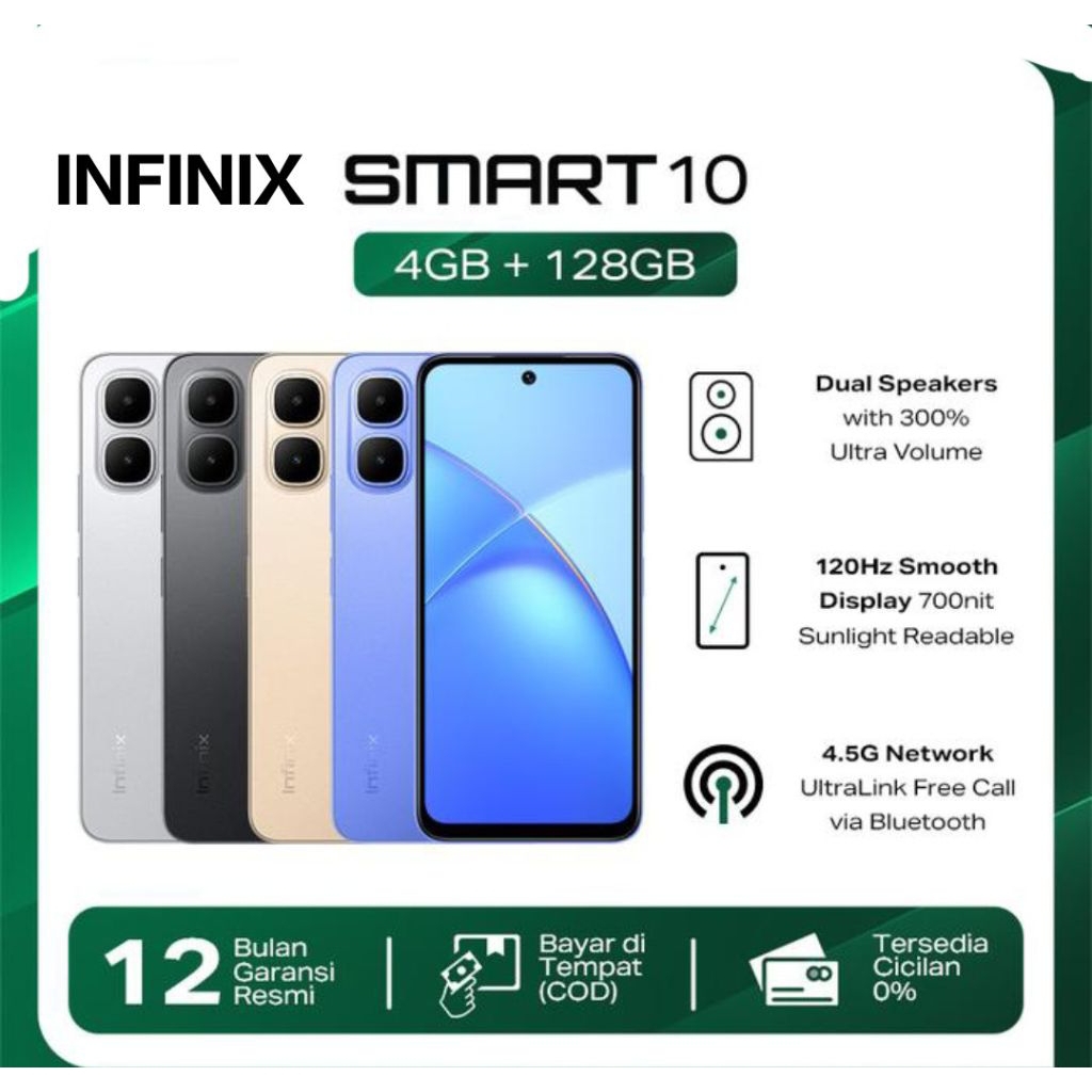Infinix Smart 10 4GB/128GB