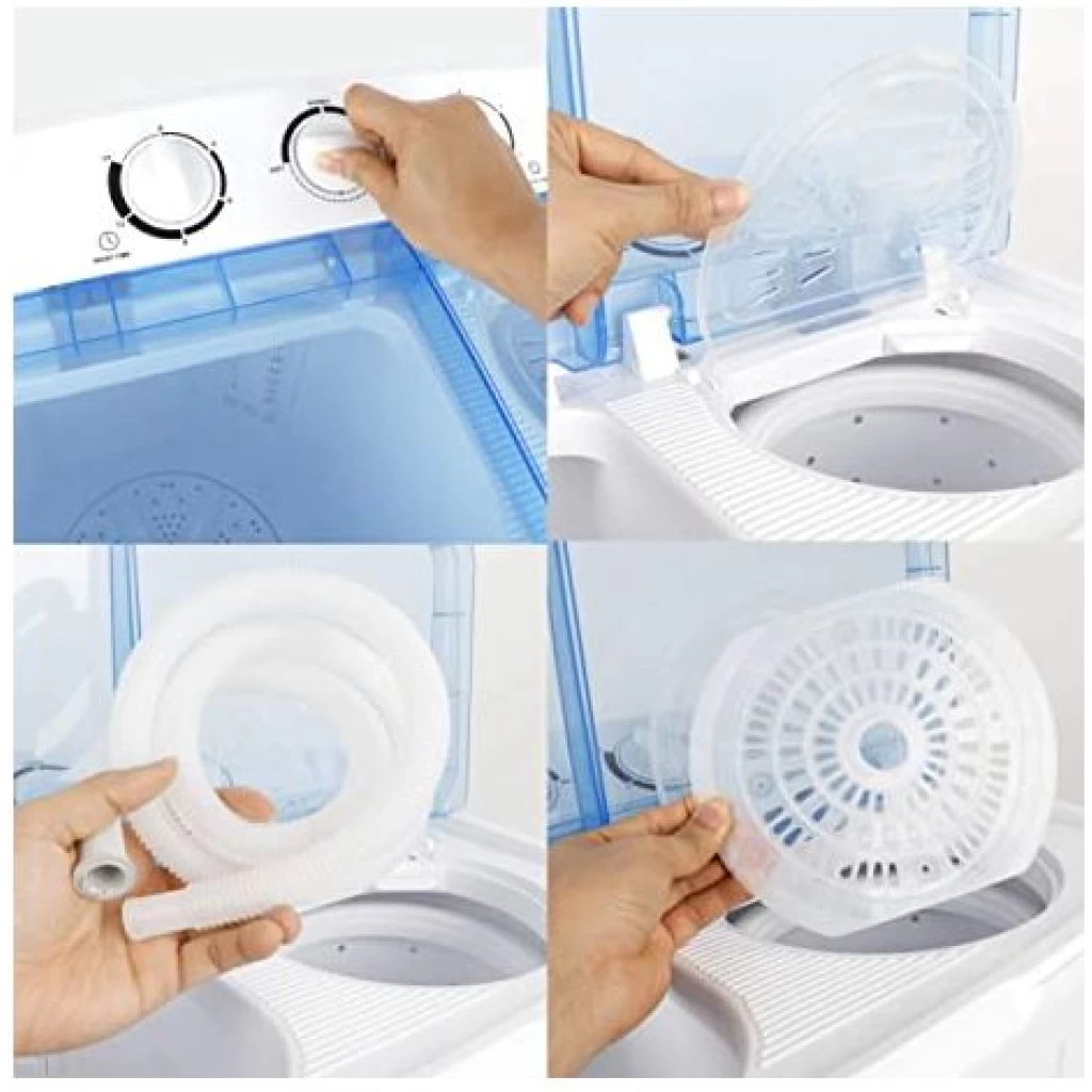 Hisense 10kg Top Load Washing Machine - White
