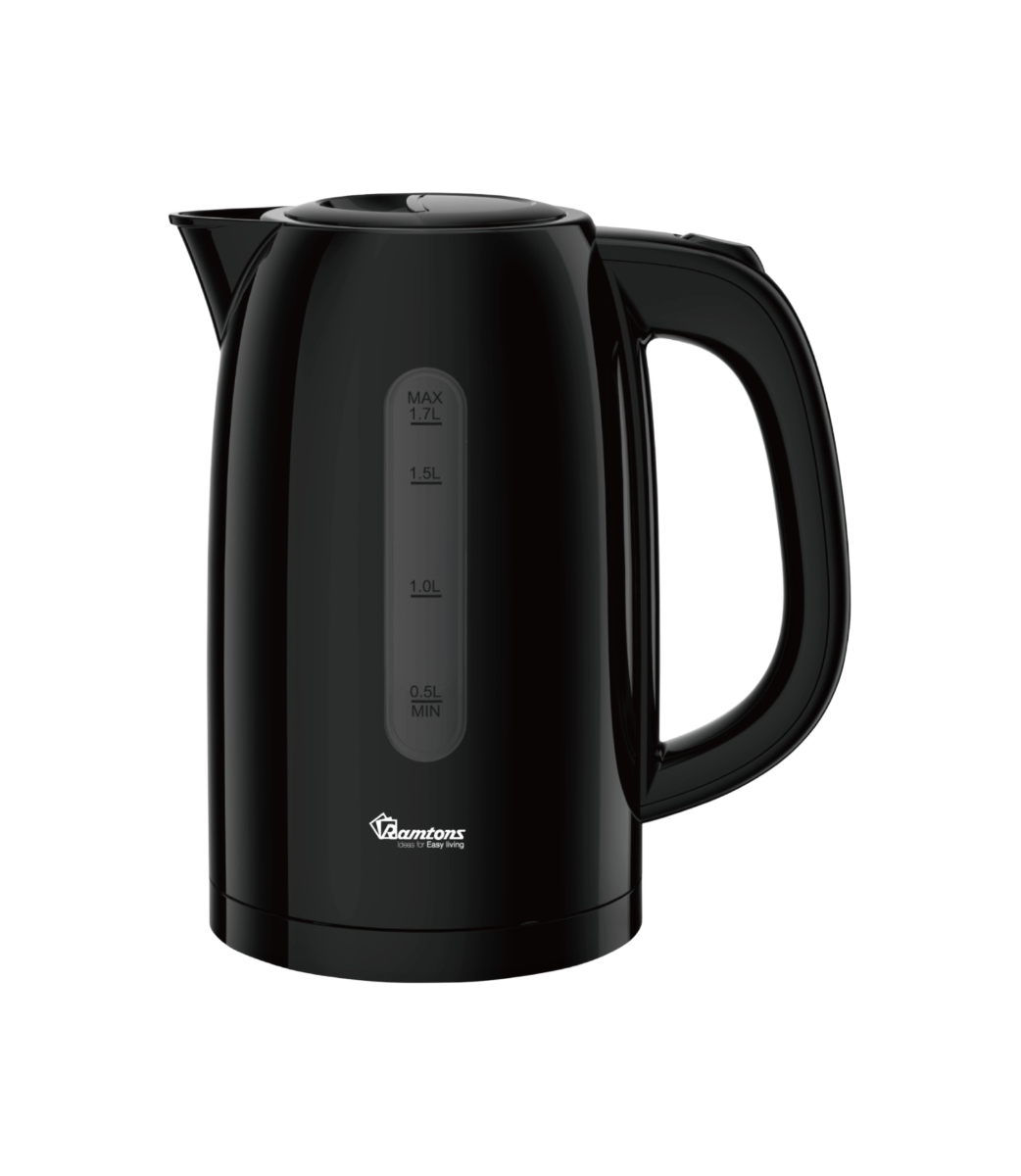 Ramtons Electric Kettle 1.7L - Black
