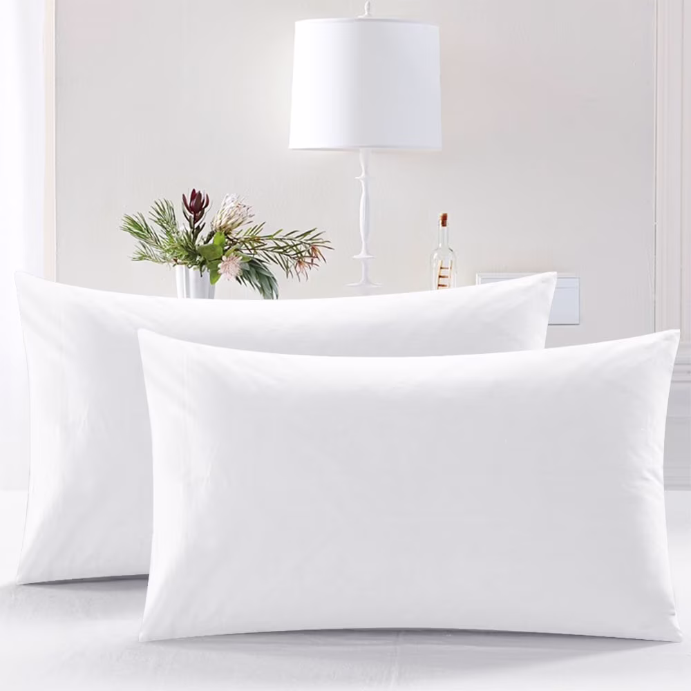 Pillow Case Set - 2 Pieces - White
