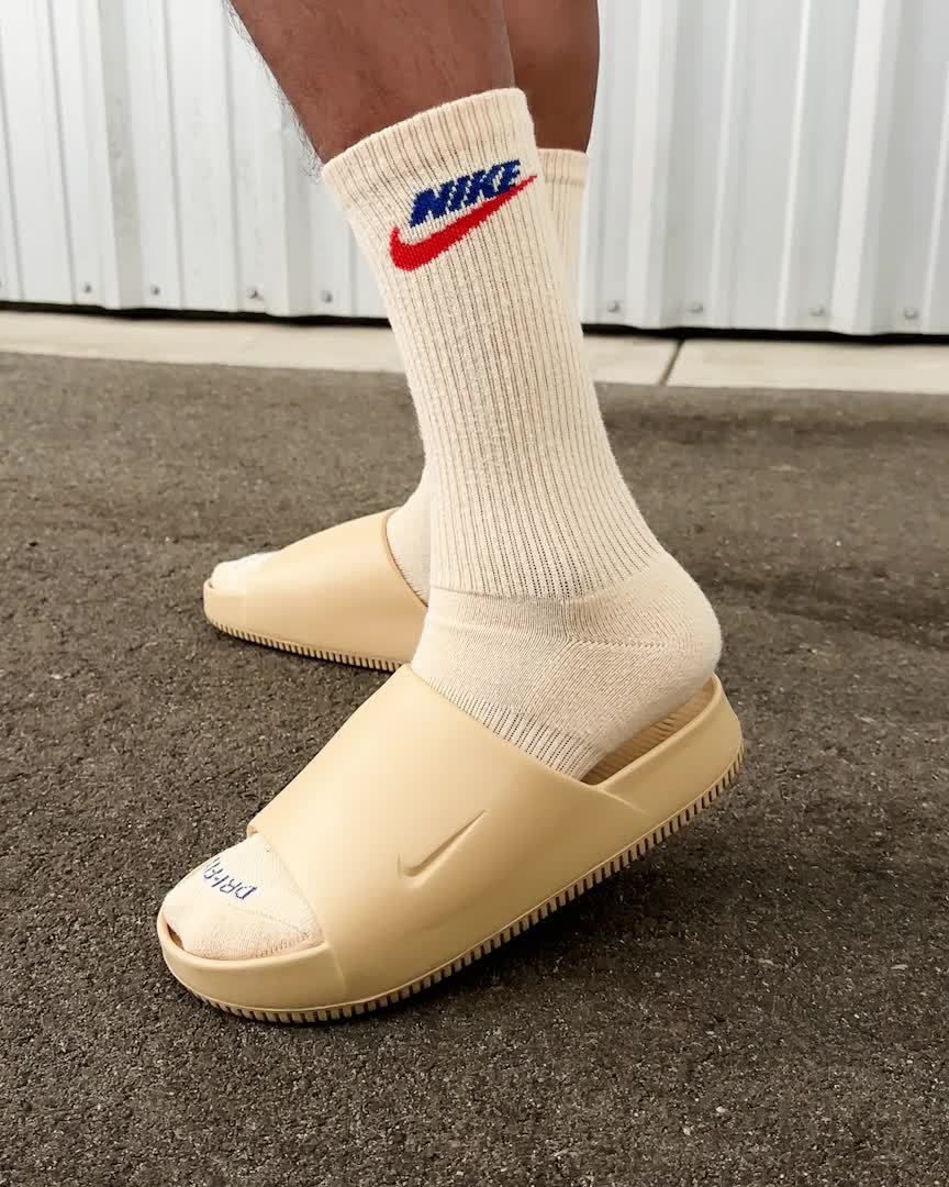 NIKE CALM SLIDE SESAME/SESAME