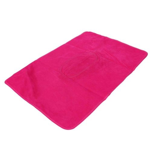 Protable Ultralight Inflatable Air Pillow Cushion Camping Travel Comfort Relax 34X22CM Rose (Rose)